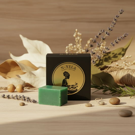 N-yela soap bar with packaging